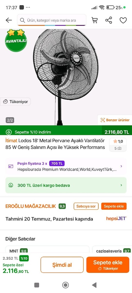 tertemiz guclu metal pervaneli sıfır gıbı - 3