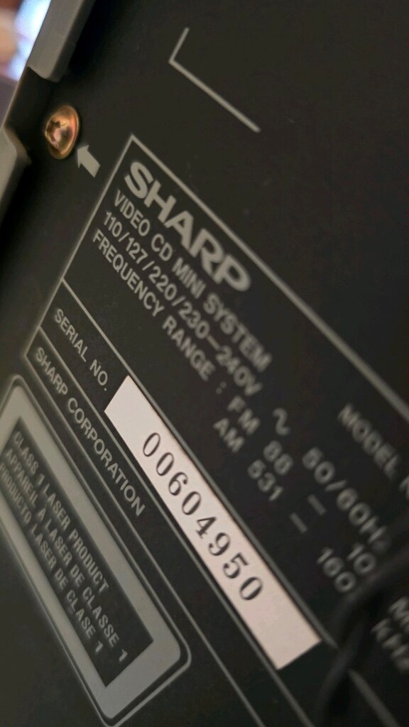 Sharp müzik seti, Açıklamayı okuyun!! - 7