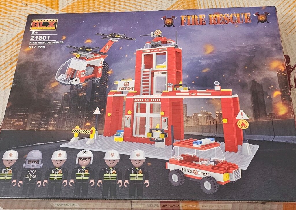 Fire Rescue Fire Rescue Set 6Fgr.517Prç - 3