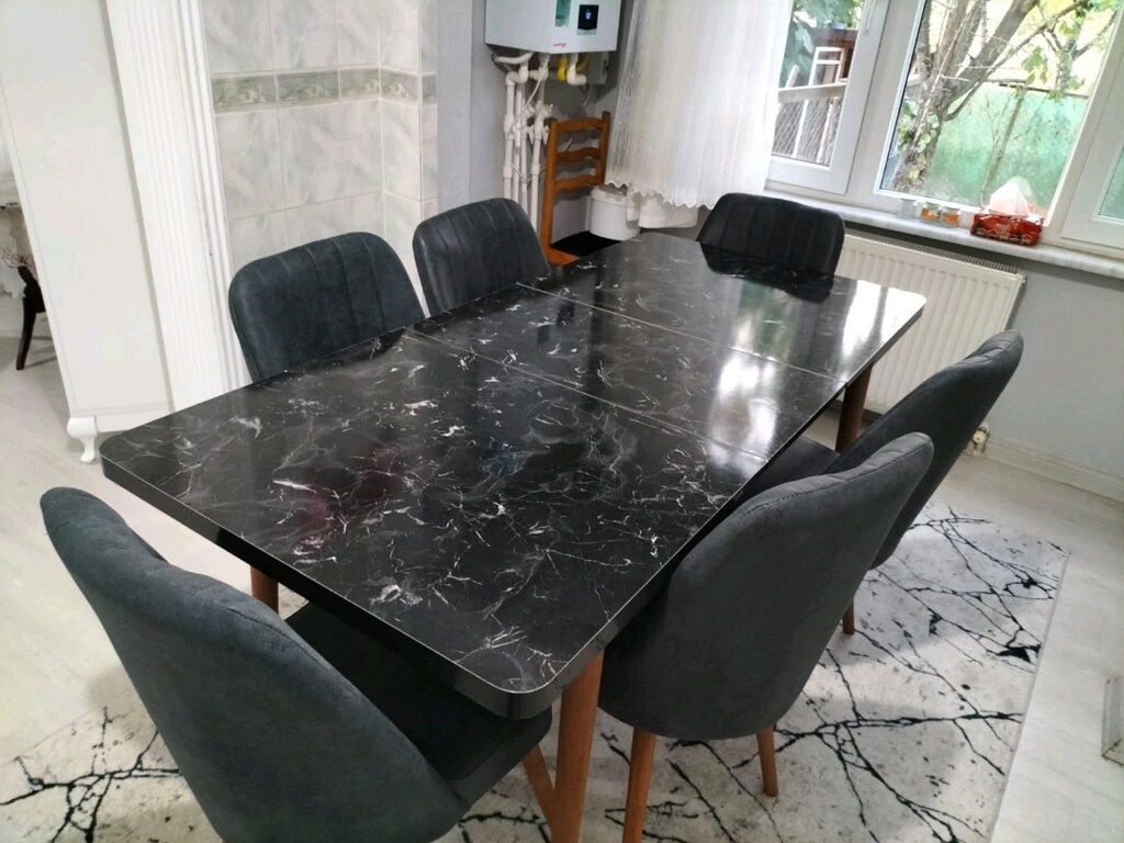 masa 6 adet sandalye - 3