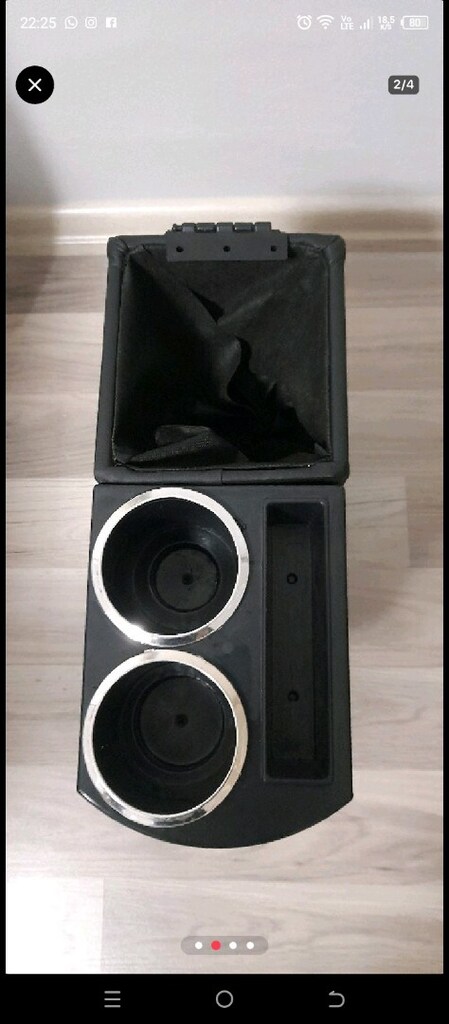 Araç içi kolluk bardaklık - 4