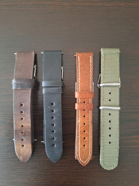 18 ve 20 mm Deri Saat Kordonları