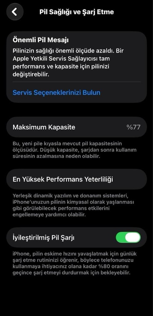 İPHONE 13 PRO GRAFİTE 256GB PİL%77 TERTEMİZ TR CİHAZ - 6