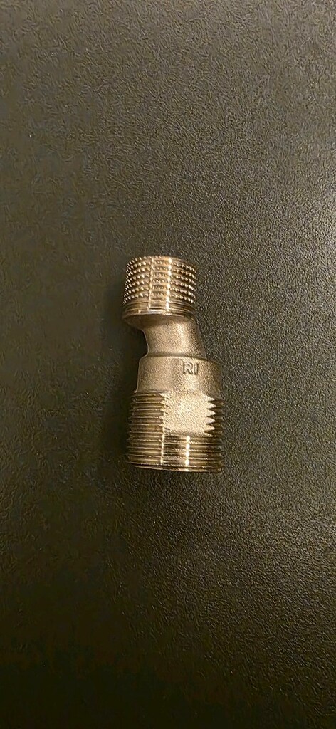Grohe marka gömme tesisat sistemlerinde eksantrik bir S-bağlantı Rakor - 12