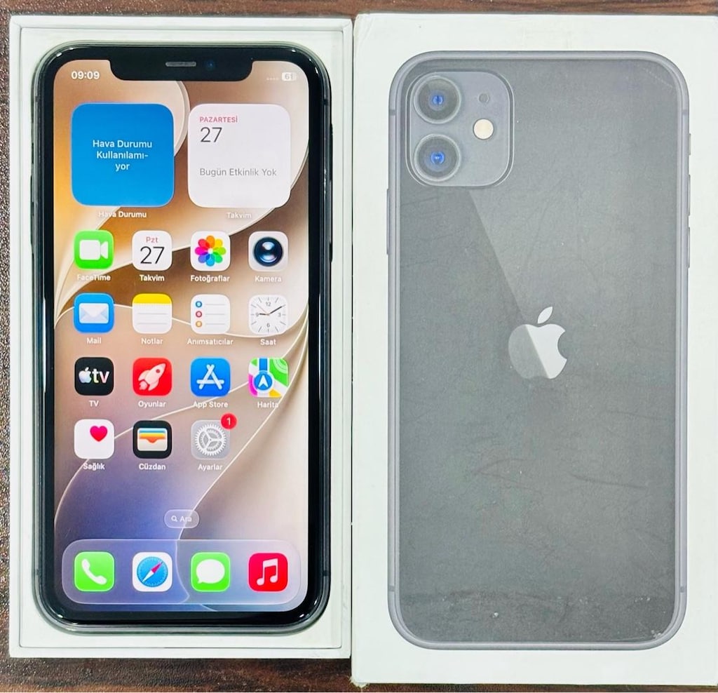 128 GB İPHONE 11 FUUL ORJİNAL 128 GB PİL/100 - 2