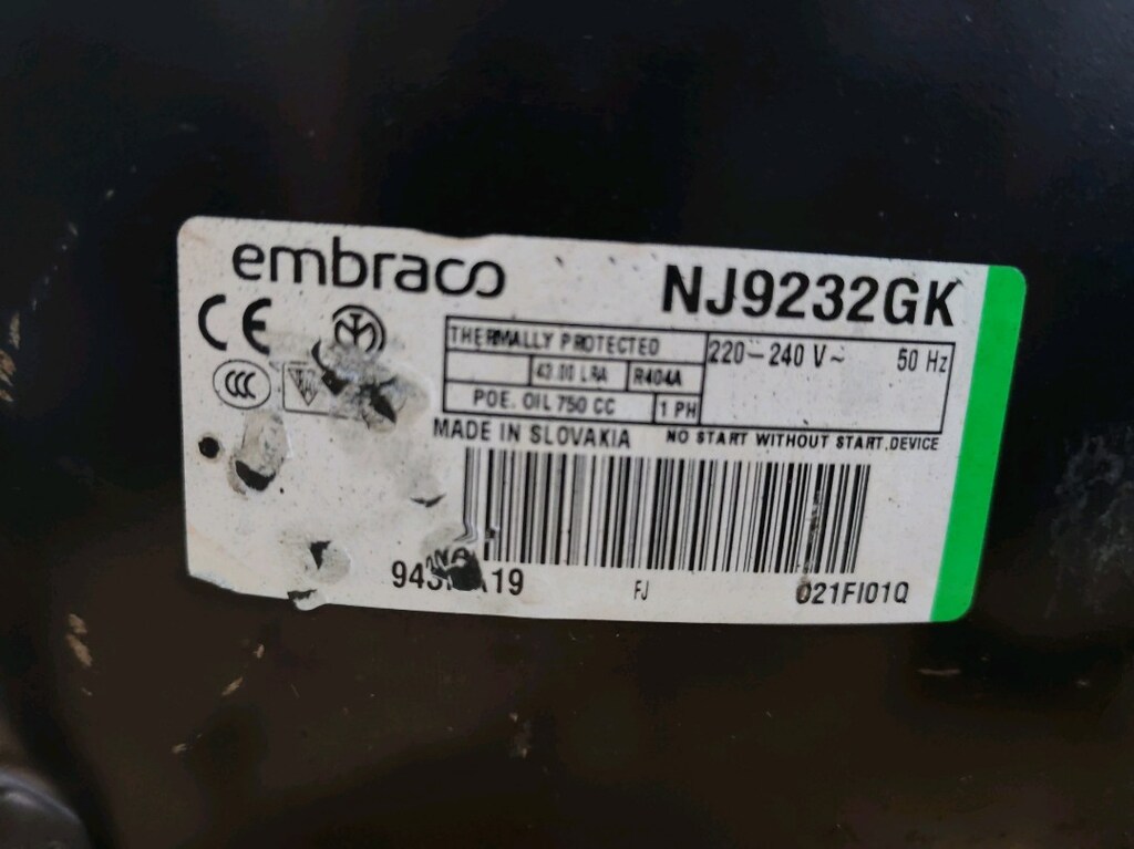 Embraco NJ9232GK kompresör - 2