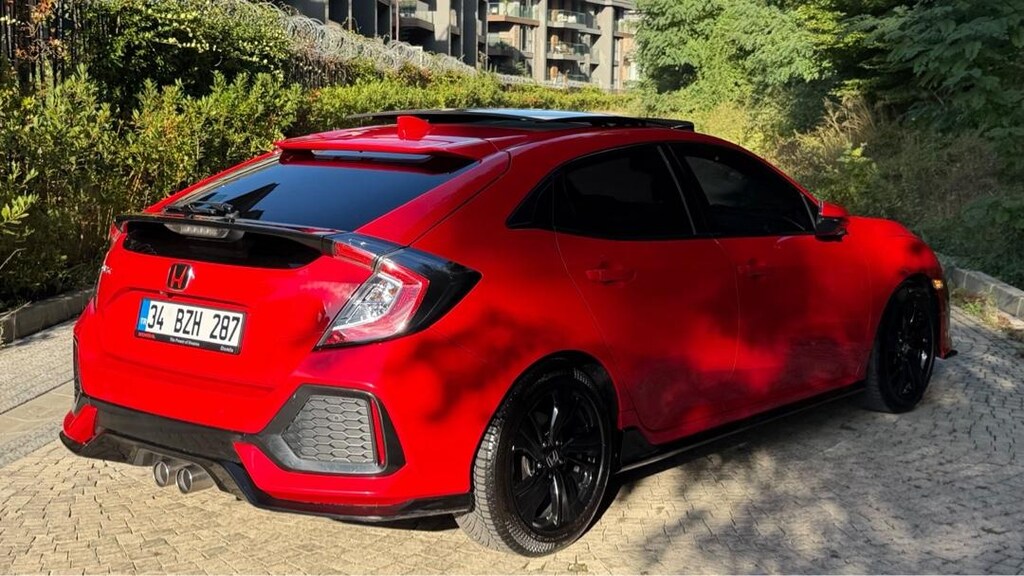 değişensiz civic 1.5 sport plus kırmızı cam tavan - 5