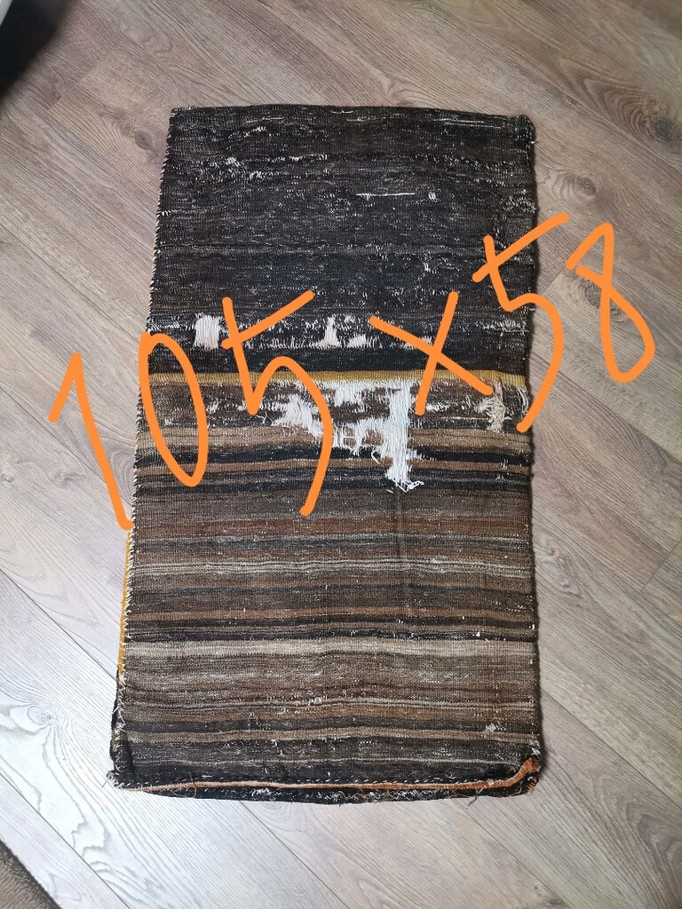 Anadolu kök boya yün halı yastık - 4