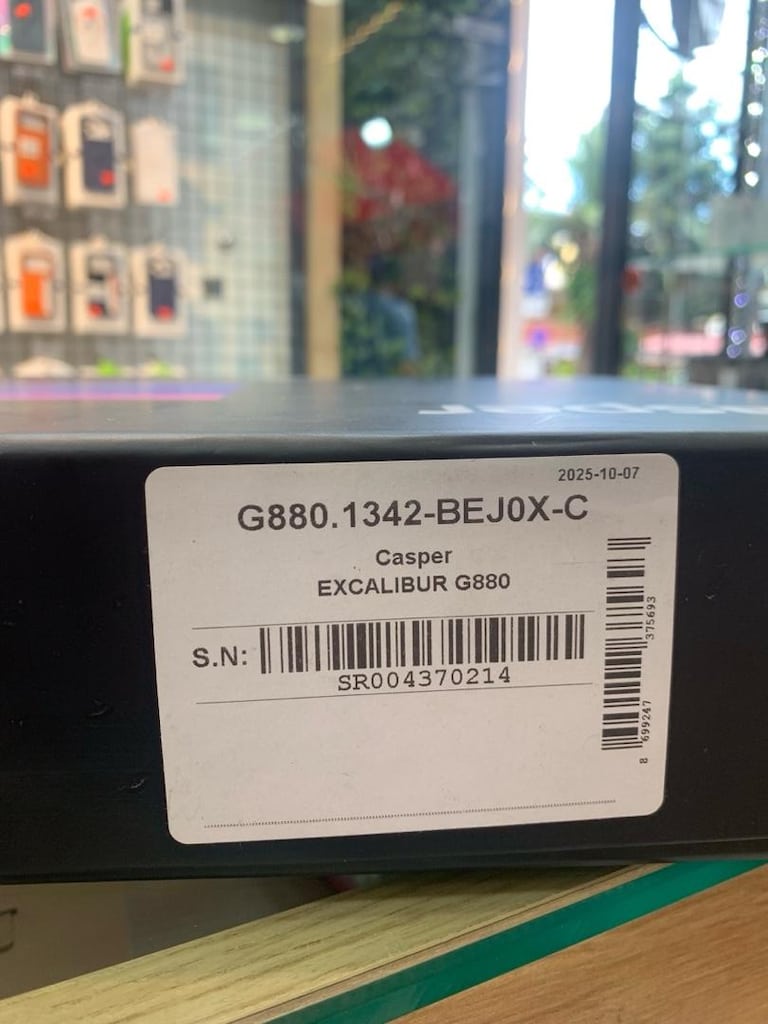 CASPER EXCALİBUR G880 i5 512GB OYUNCU LAPTOP 17 Ay garantili - 2