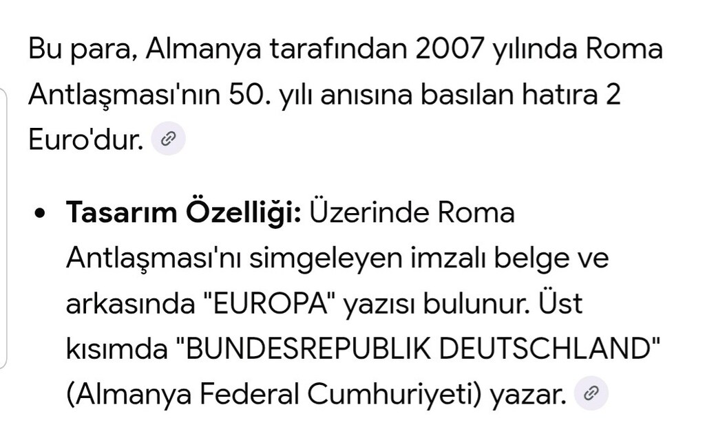 ROMA ANTLAŞMASININ 50. YILI ANISI 2 EURO - 3