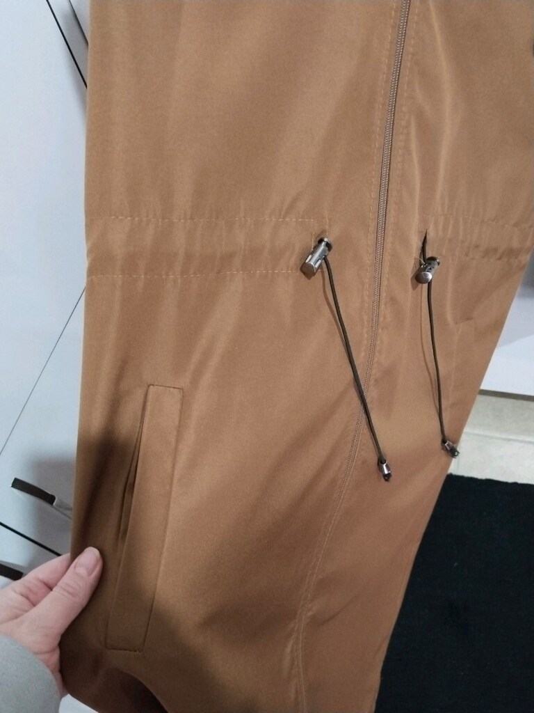 etiketli trençkot - 5