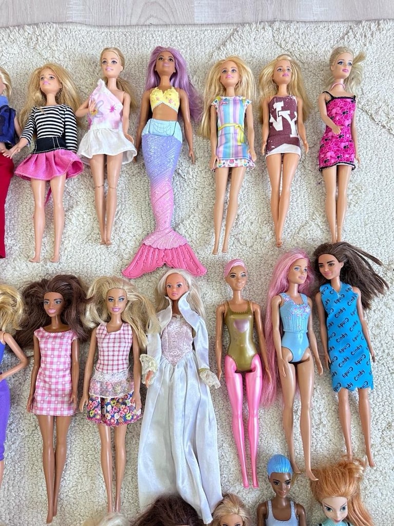 toplu Barbie bebek - 5