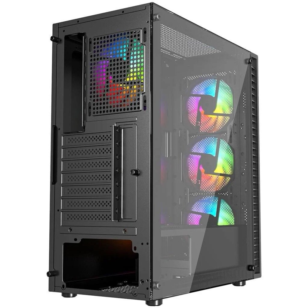Power Boost PB-PS6832B 4 Fanlı Atx Oyuncu Kasası - 3
