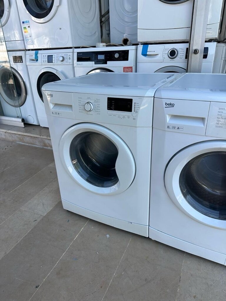 BEKO 8 KG A+++ ÇAMAŞIR MAKİNASI 1000 DEVİR YENİ AYARINDA - 4