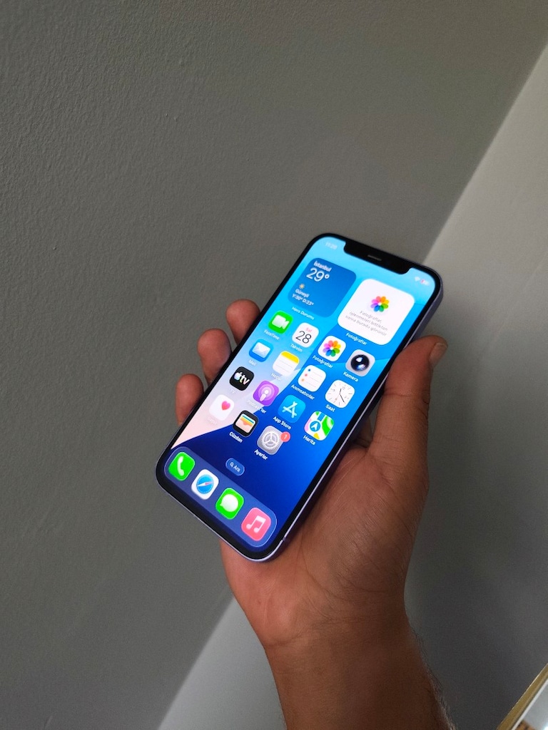 İPHONE 12 128 GB TR CİHAZI FACE İD PASİF - 4