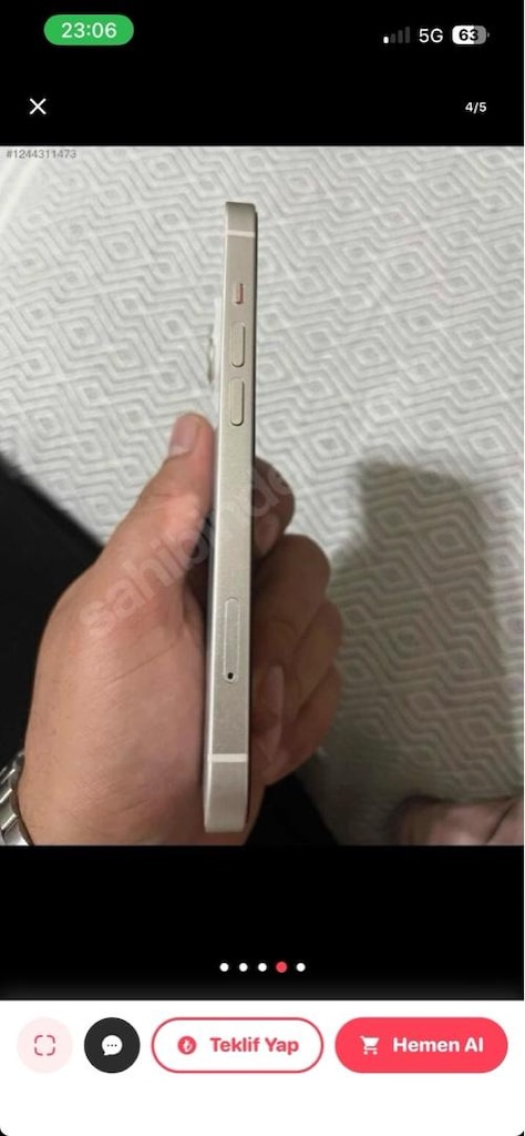 YD iPhone 13 Değişensiz