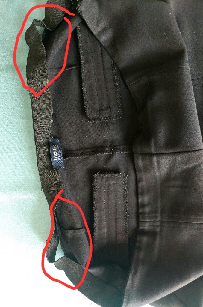FABRİKA kadın fermuar paçalı pantolon - 11