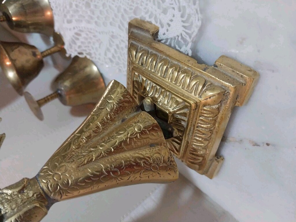 Antika Prinç Şamdan İşlemeli - 2