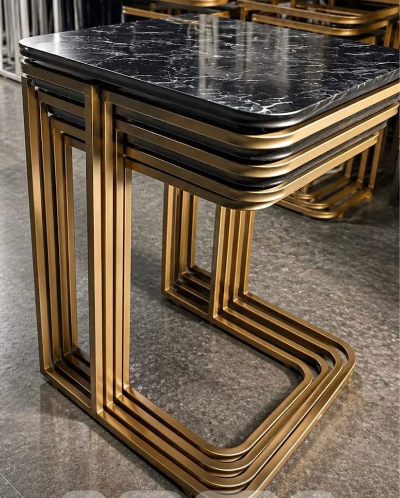 MDF zigon sehpa takımları - 2