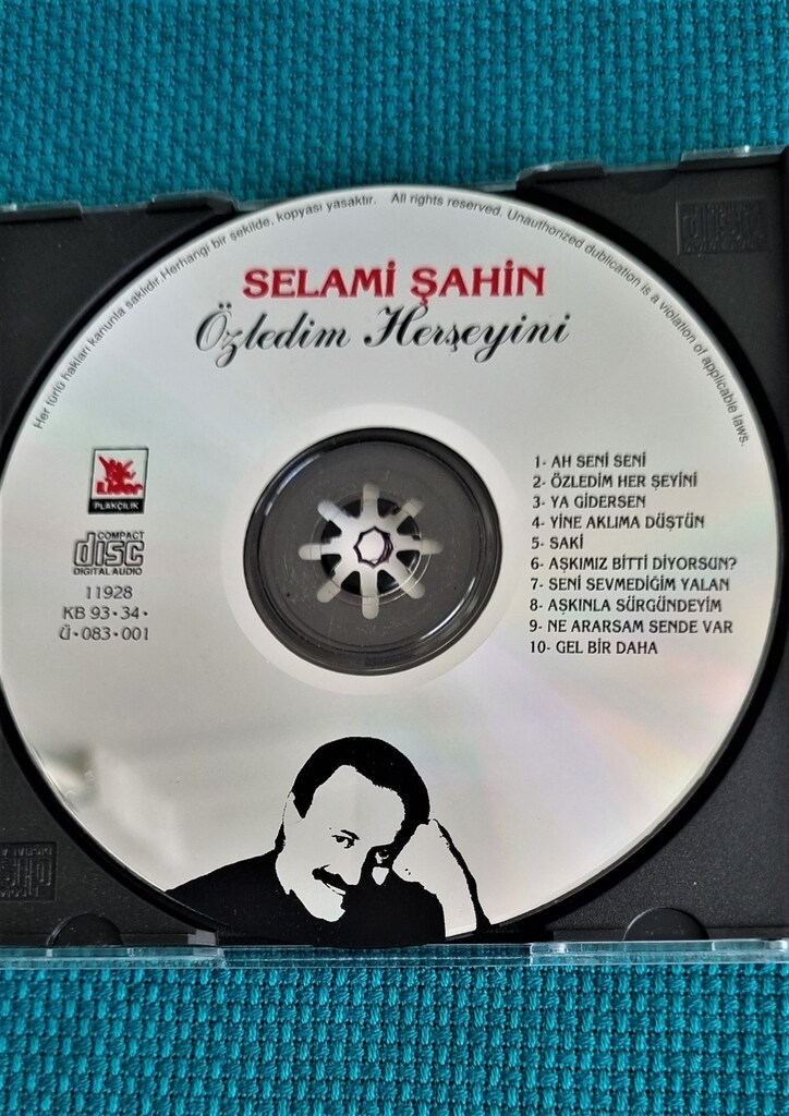 Selami Şahin CD - “Özledim Her Şeyini” Orijinal CD - 4
