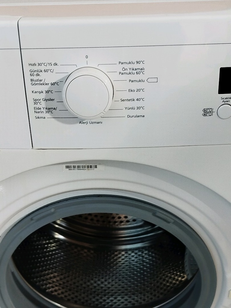 VESTEL 7 KG ÇAMAŞIR MAKİNESİ İZMİR İÇİ 3 AY GARANTİMİZ VARDIR - 6