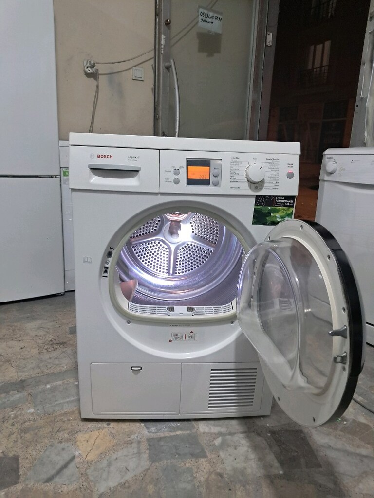 sıfır gibi bosch marka 8kloluk kurutma makinesi 8.500tl - 12