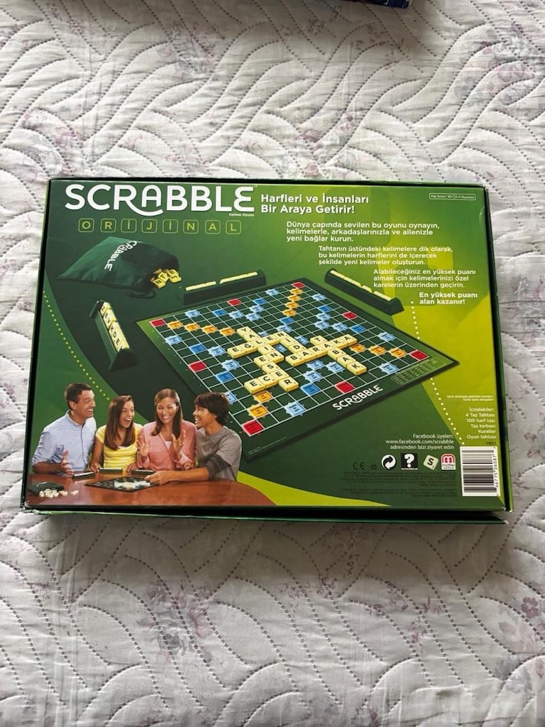 Eksiksiz Hiç Açılmamış Scrabble - 2
