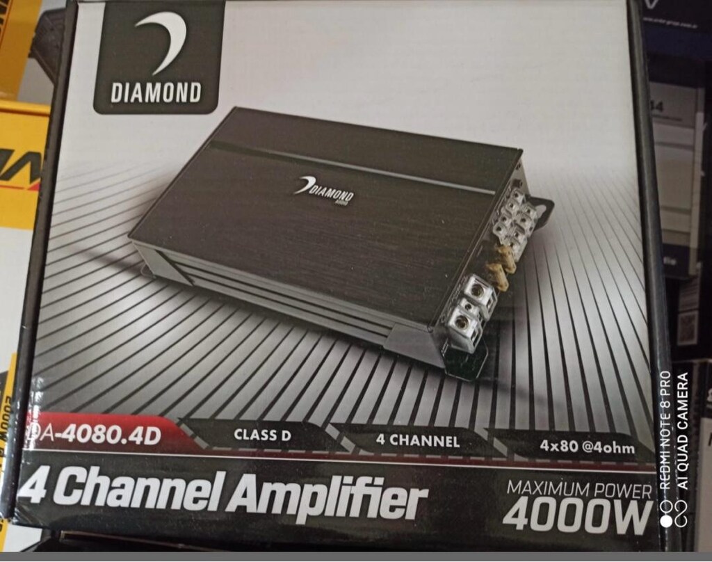 DİAMOND DA4080.4D 4 KANAL STERİO AMFİ - 5