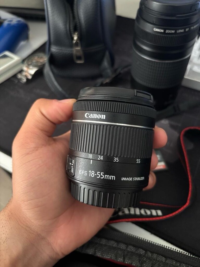 Canon EOS 850D | 18-55mm + 75-300mm Çift Lens + Çanta - 6