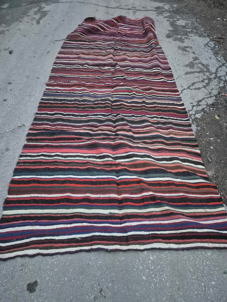 Dekorluk antika yün kilim - 2