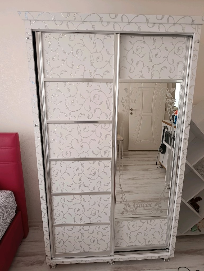 bebek beşiği çalışma masası elbise dolabı - 3