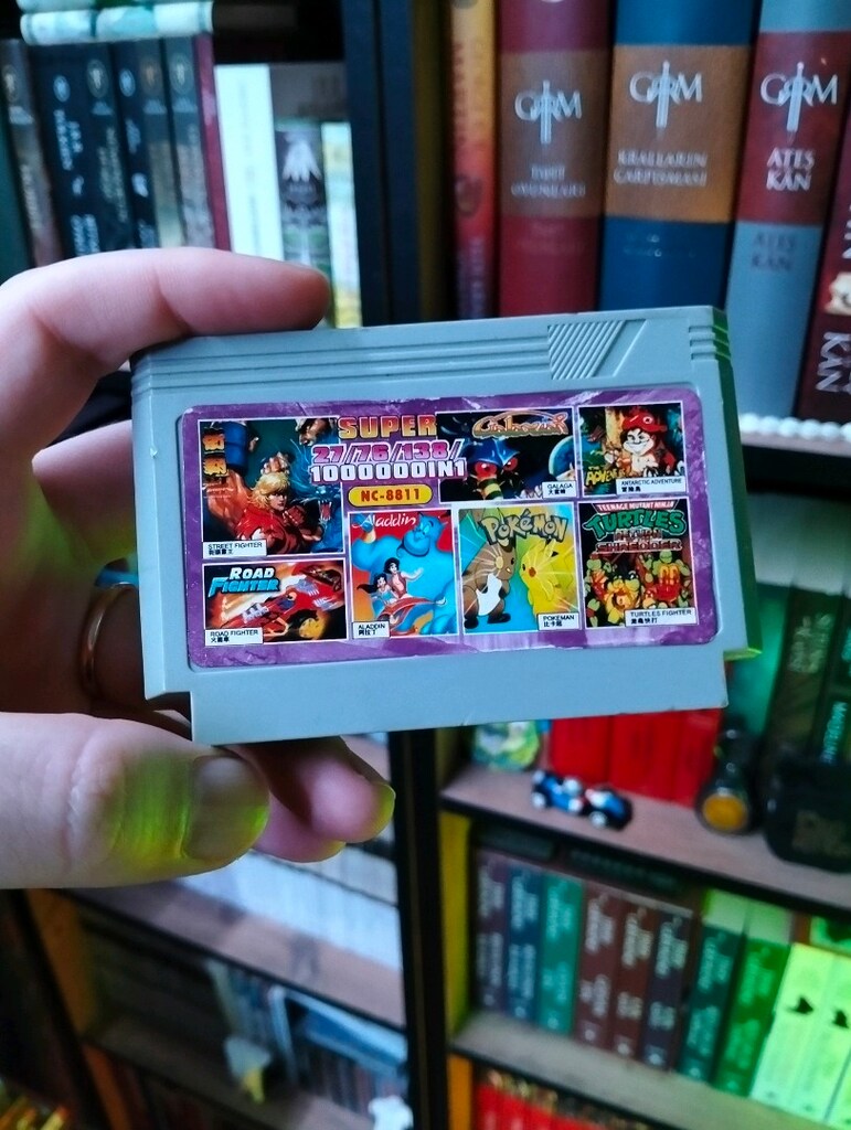 Çoklu Oyunlu Atari Kaseti Kartuş