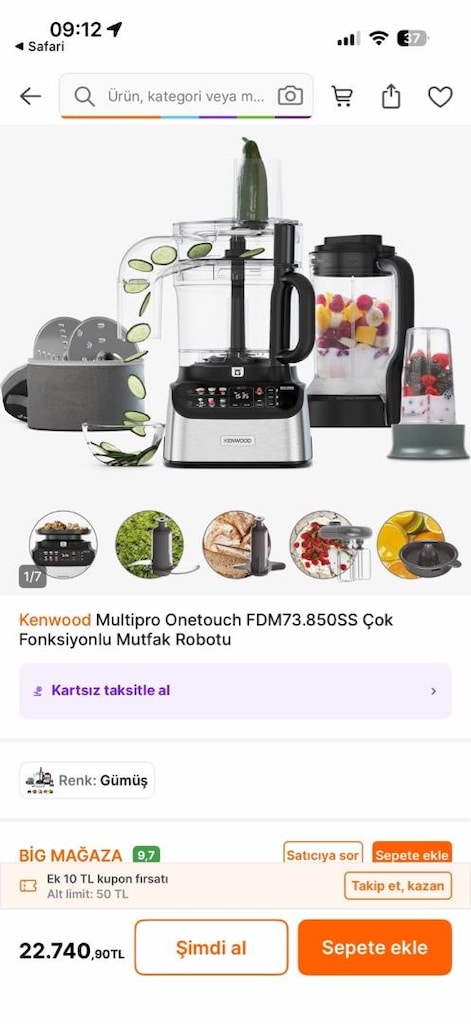 kenwood mutfak sefi - 2
