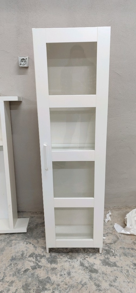 Ikea Cam Kitaplık Dolap Vitrin Büfe - 4