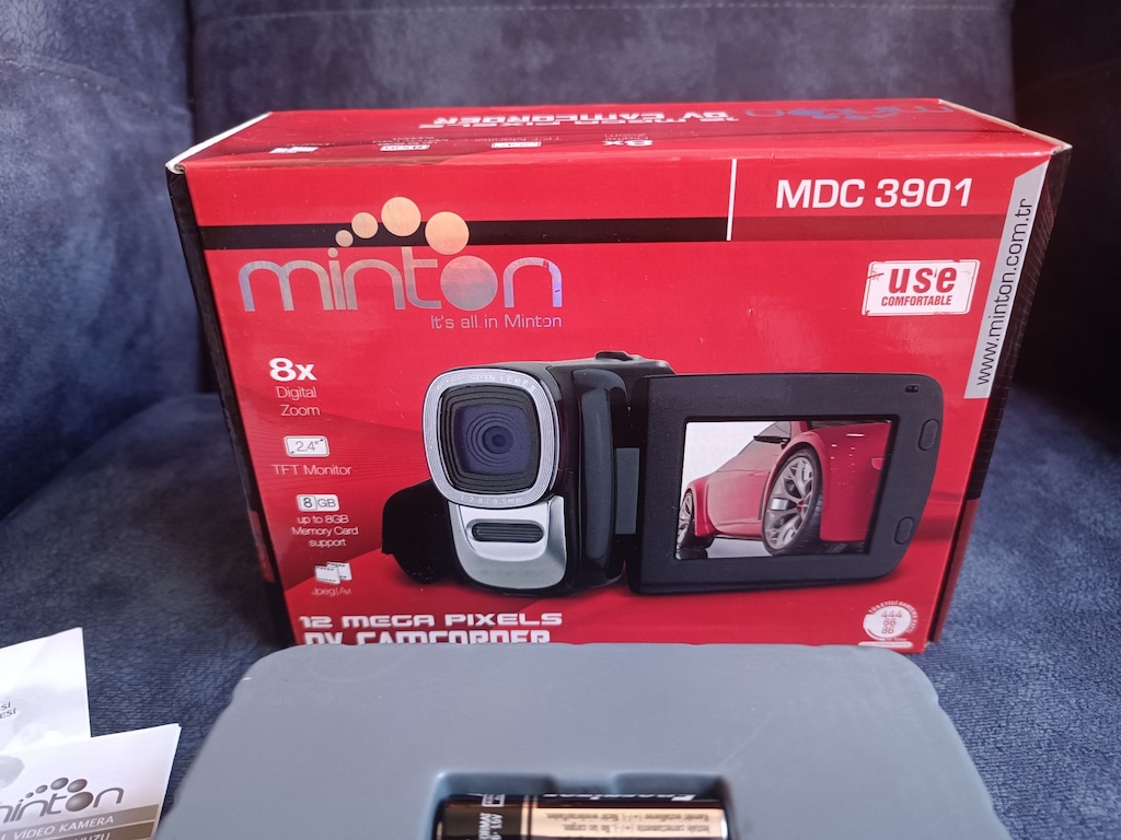 Minton DV Video Kamera 12MP 8xOP (MDC 3901) - 3