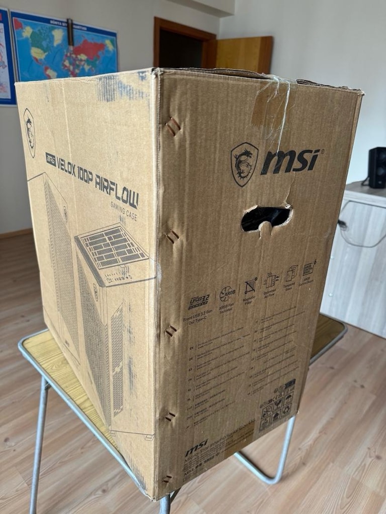 MSI Mpg Velox 100P Airflow 4x120mm Fanlı Mid Tower ATX Gaming Kasa - 2