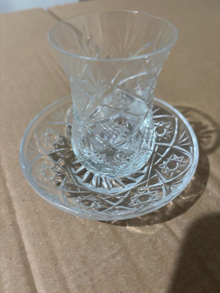 Kristal çay seti 12’li - 2