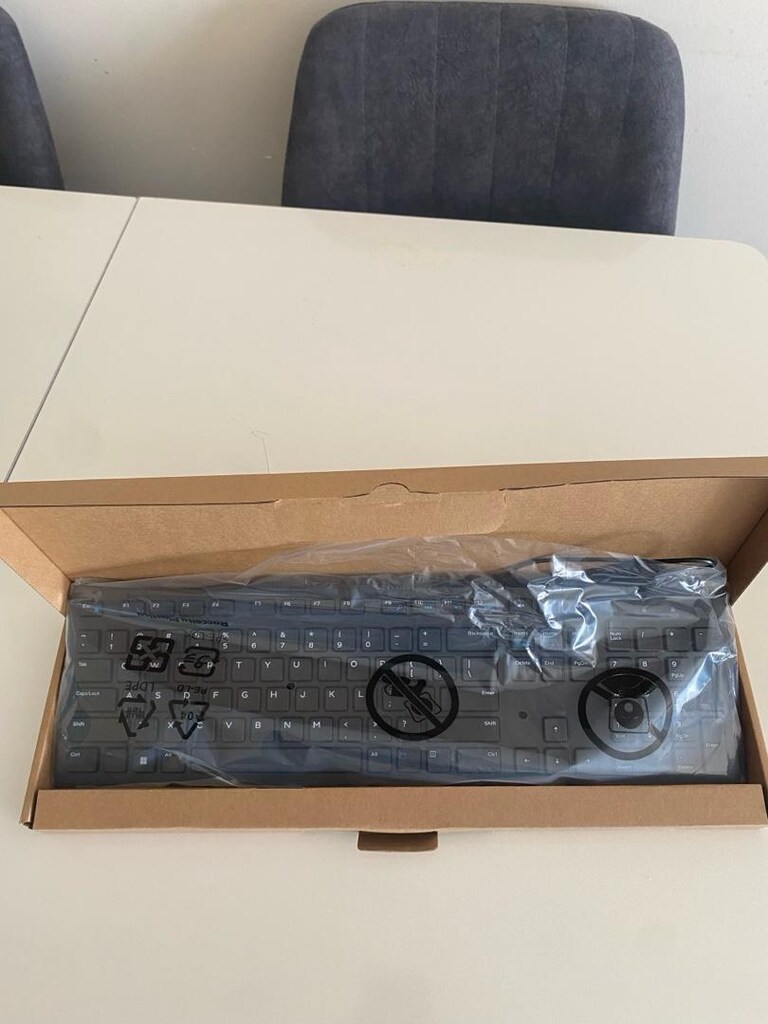 Dell KB216 Multimedia Türkçe (QWERTY) Kablolu Klavye Siyah sıfır kutu - 9