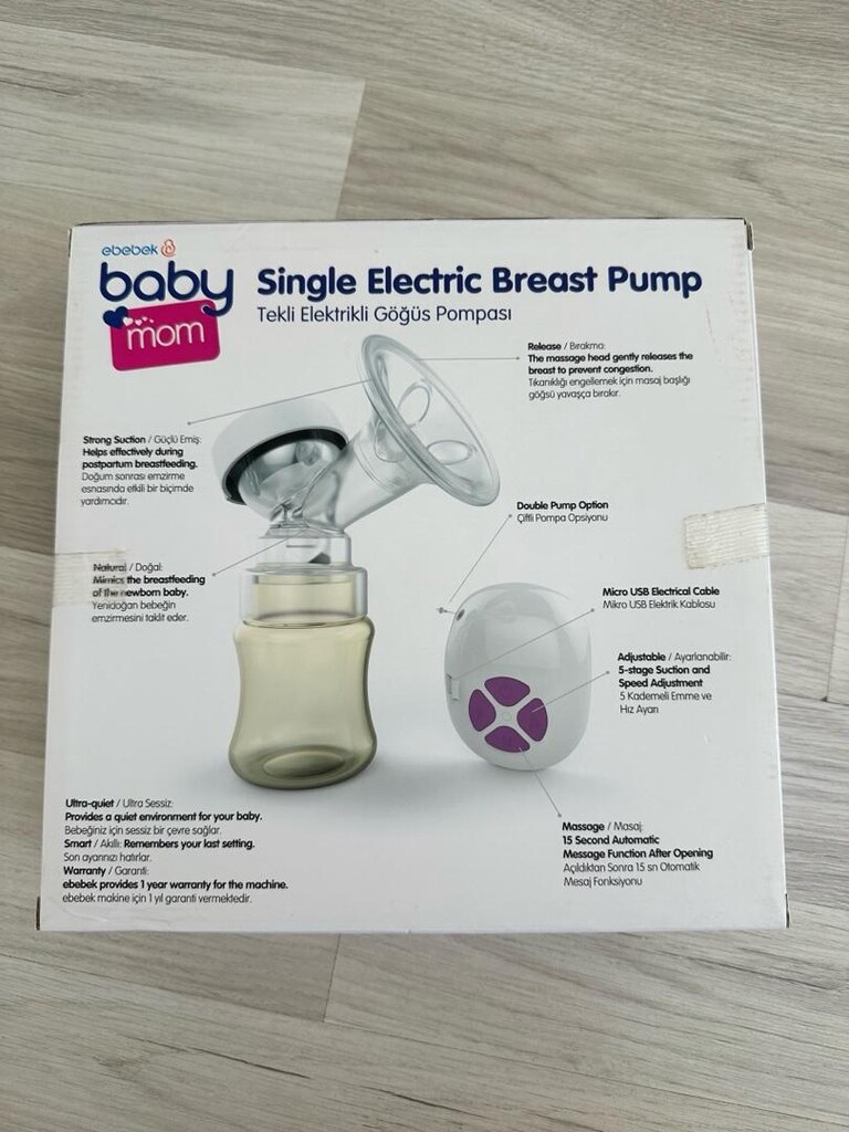 Baby Mom Tekli Elektrikli Göğüs Pompası - 2