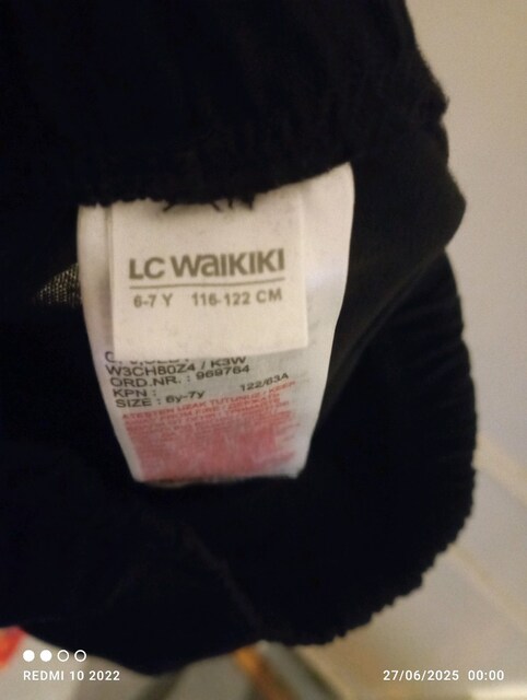 LCW Baskılı Pembe çocuk Eşofmanı 6-7 yaş