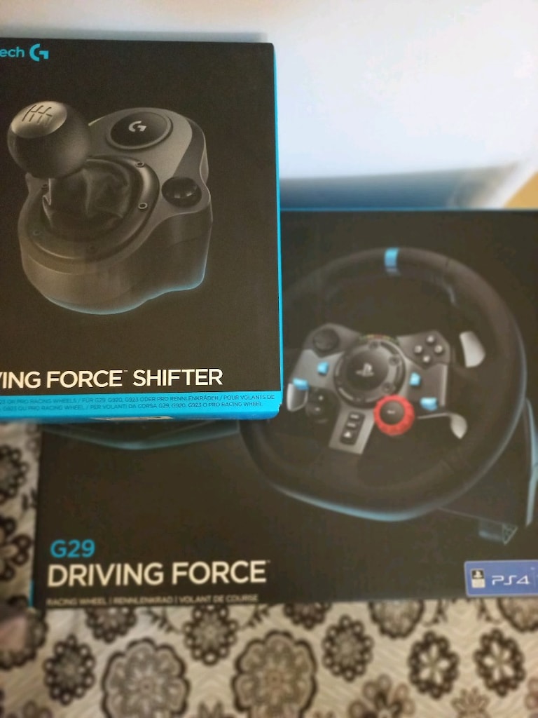 Logitech G29 + Shifter(Vites) + Stand(Gamestand Pro) - 6