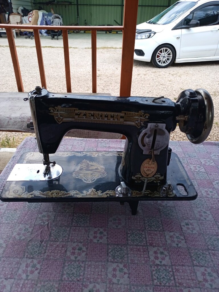 Eski Dikiş Makinası Zenit msrka - 6