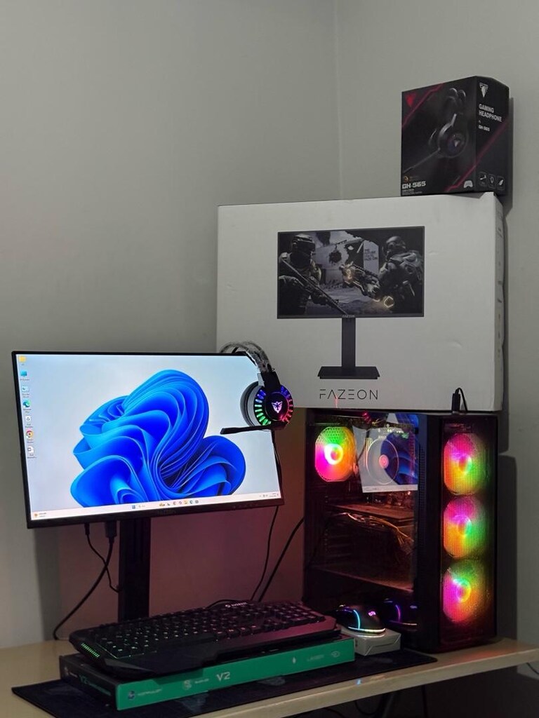 TERTEMİZ 165HZ MONİTÖRLÜ RX5600XT EKRAN KART,16GB RAM'Lİ RYZEN 5 - 5