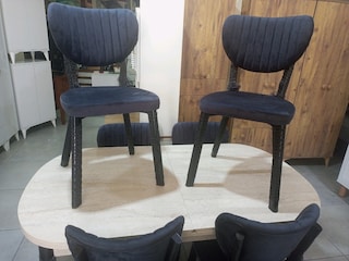 0 yemek masası takımı altı sandalye ile beraber - 4