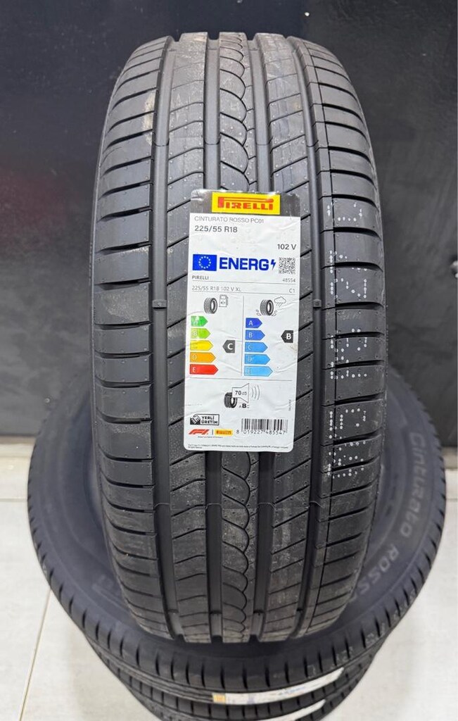 225/55R18 XL PIRELLI CINTURATO ROSSO (DOT:13/26) 4 ADET FİYATI - 2