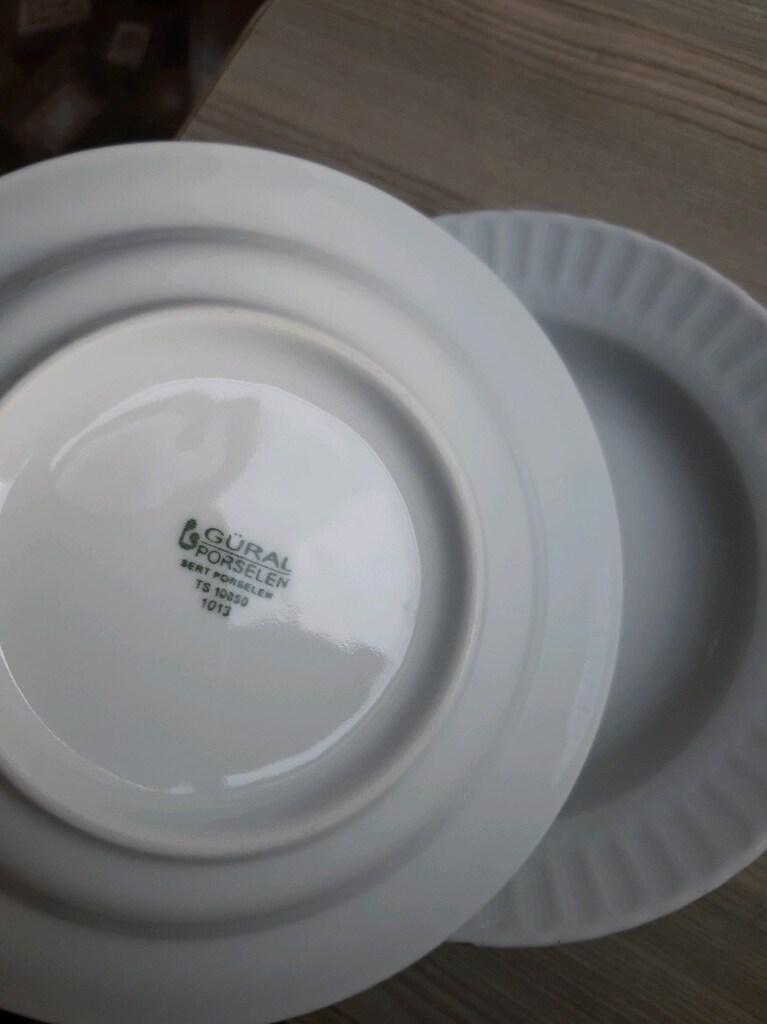 3 adet yemek tabağı - 2