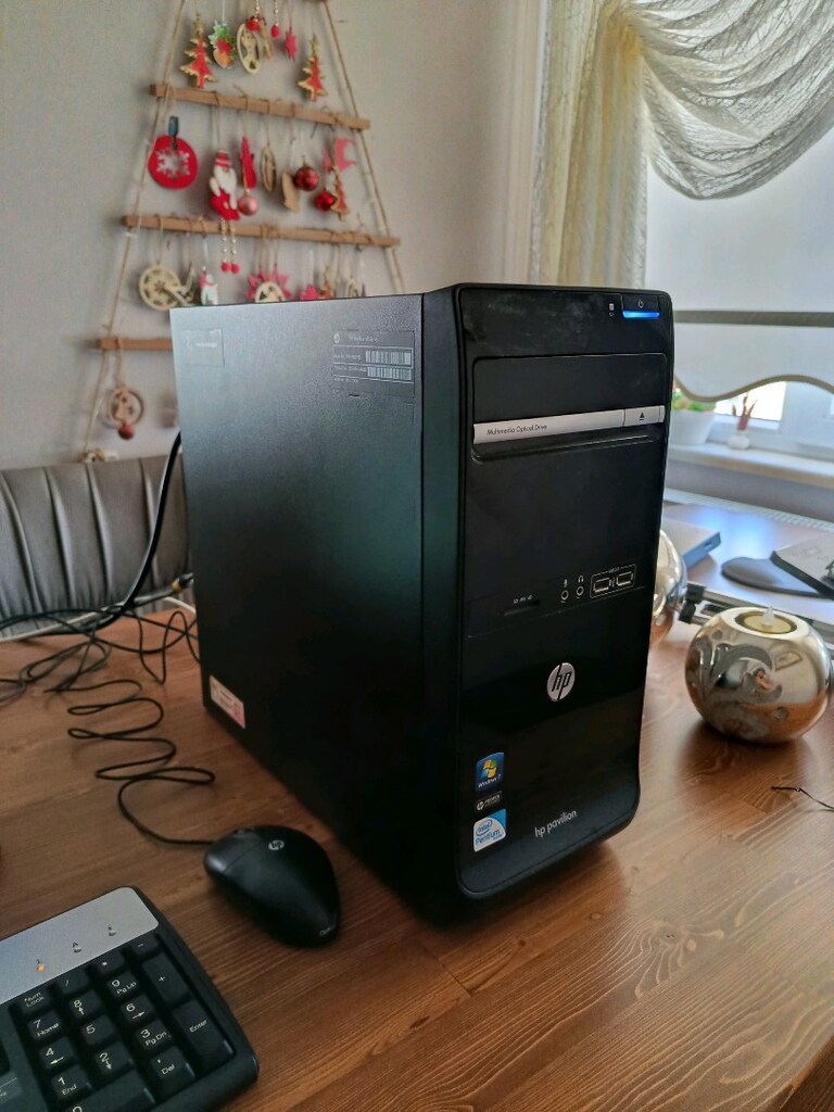 Hp Pavilion komple HP bilgisayar set.