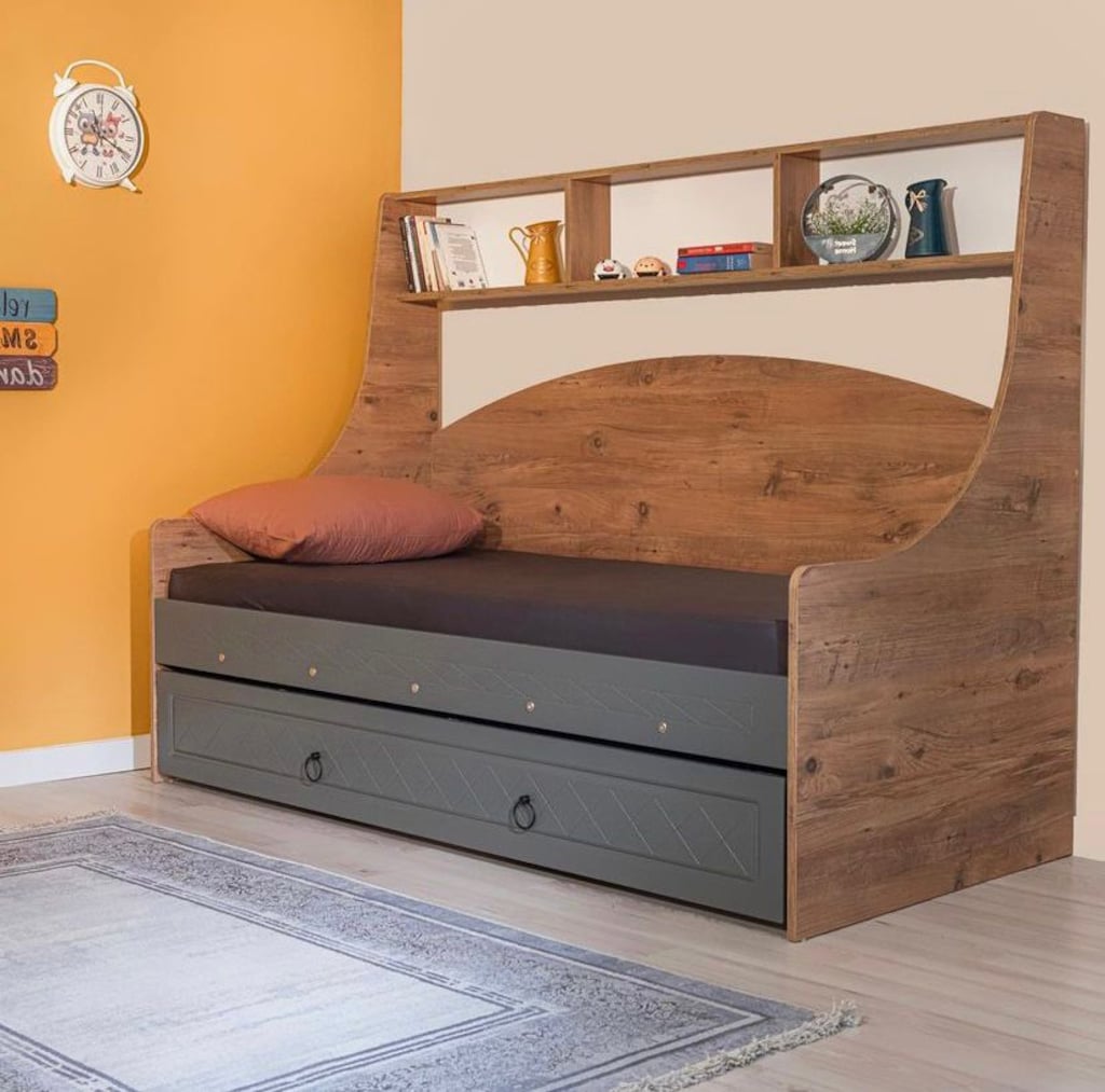 YAVRULU KARYOLA KOMPLE MDF ÇELİK DESTEKLİ - 6