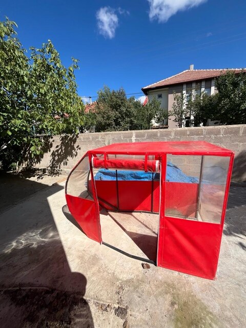 3 tekerlekli moped kabini