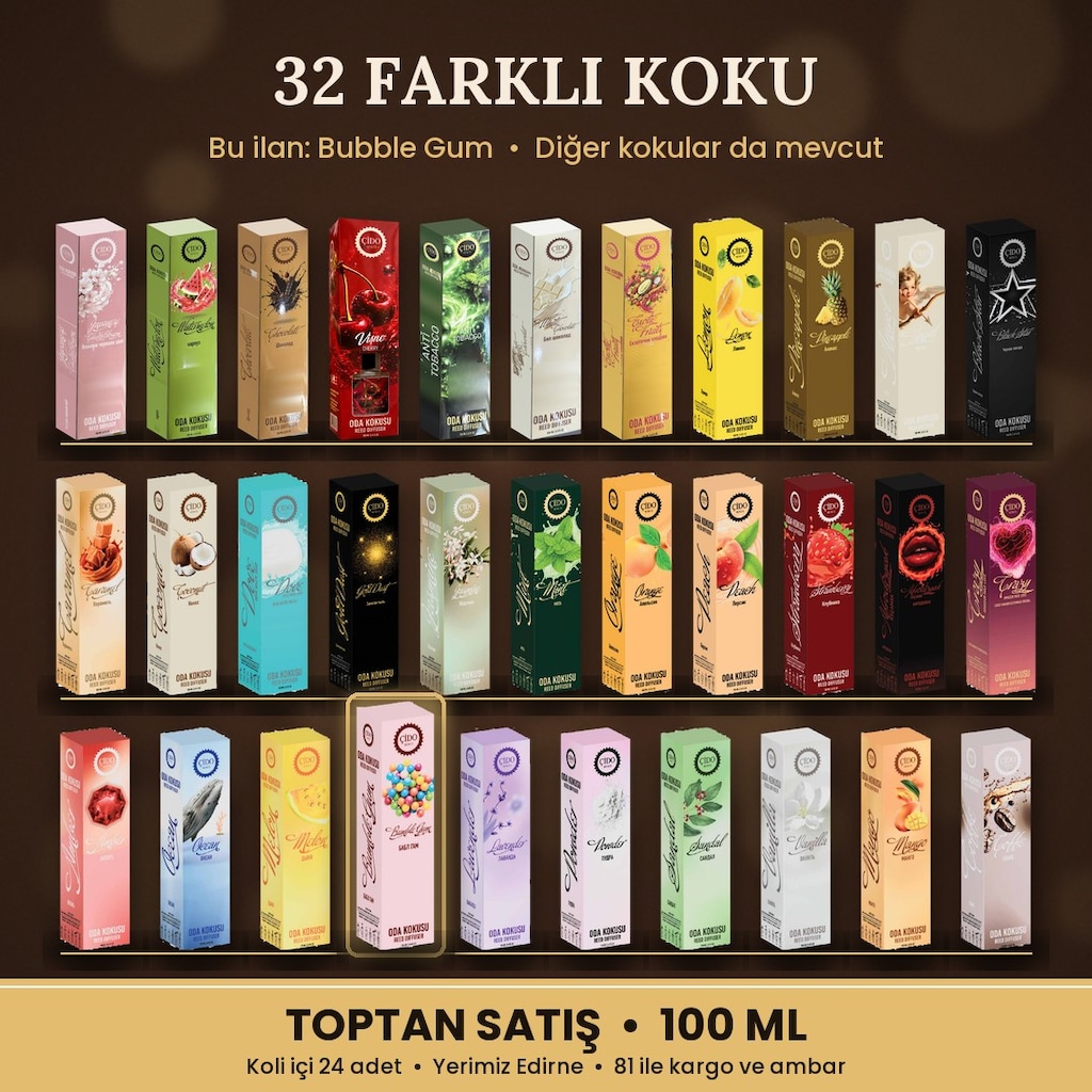 ÇİDO MİRİS 100ML SAKIZ ODA KOKUSU - 3